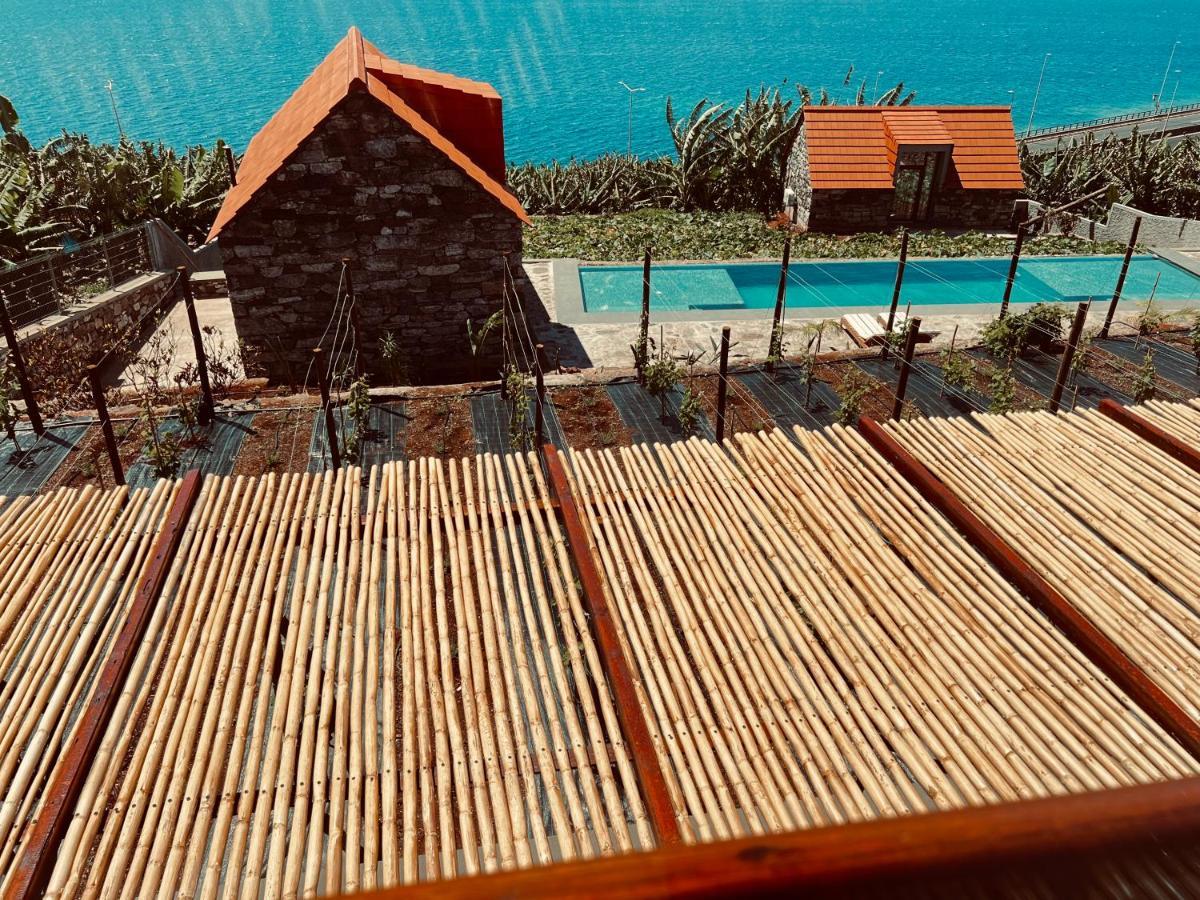 Casas Do Laranjo- Cottages & Infinity Pool Gaula Exterior foto