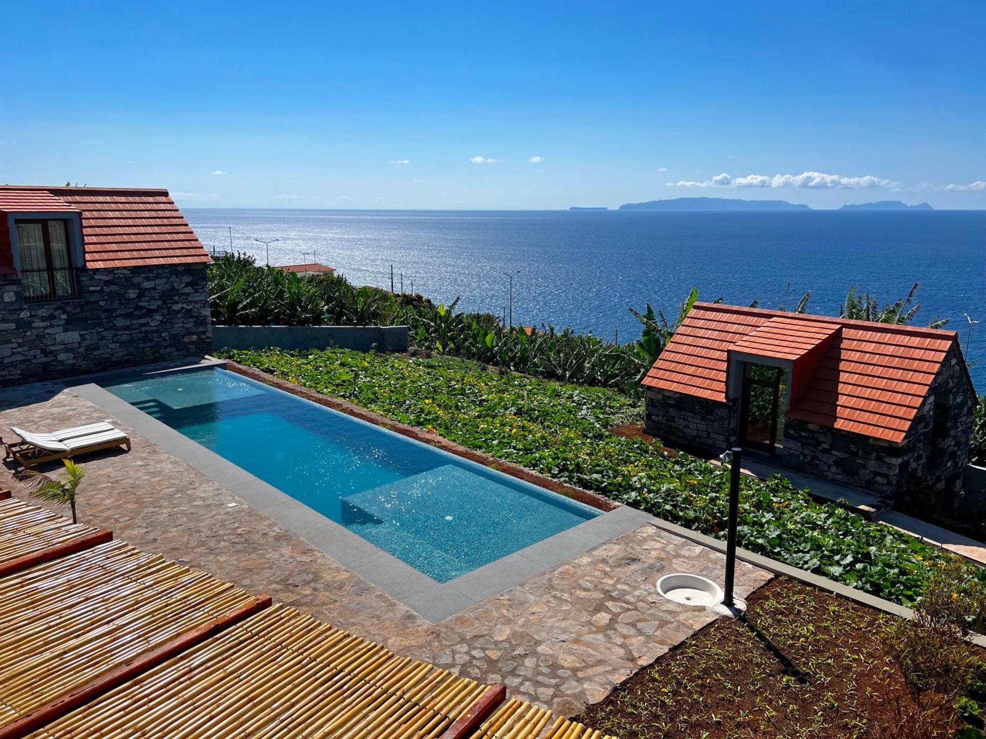 Casas Do Laranjo- Cottages & Infinity Pool Gaula Exterior foto